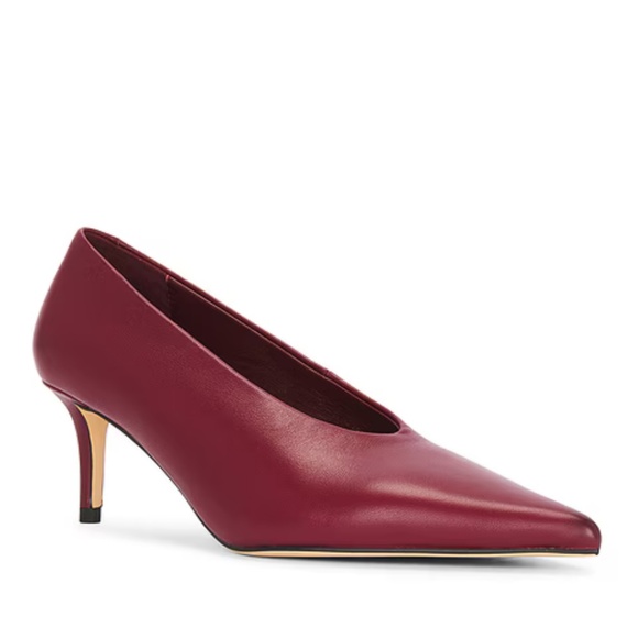 Tony Bianco Dries Heel in Bordeaux Nappa - Picture 5 of 11